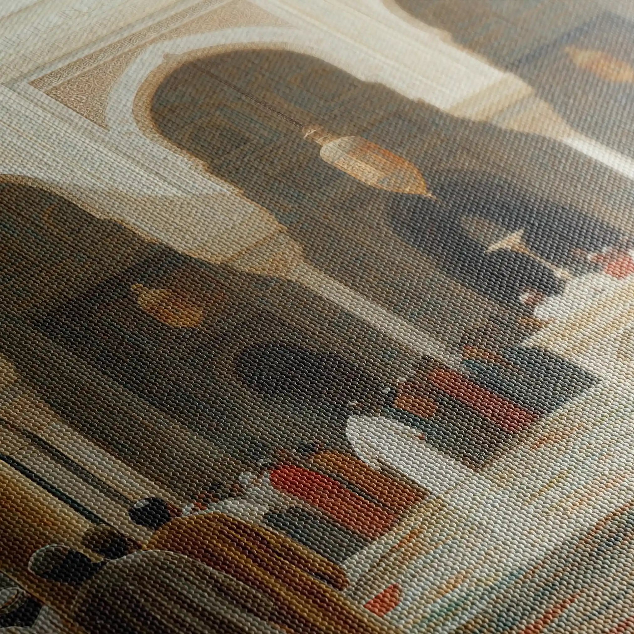 Orientalist 115 Canvas Art 60 x 40 cm / Black