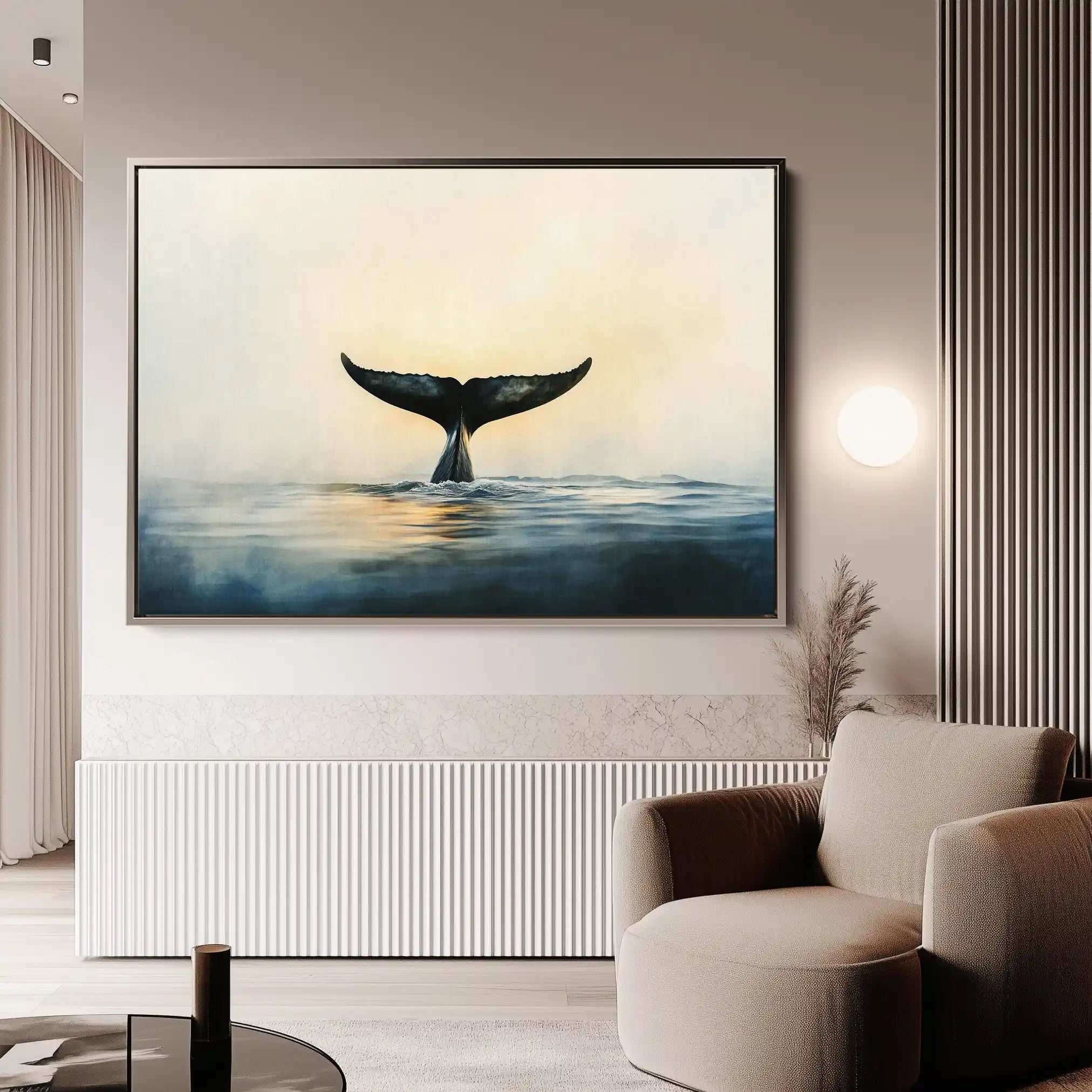 Animals 116 Canvas Art 60 x 40 cm / Black