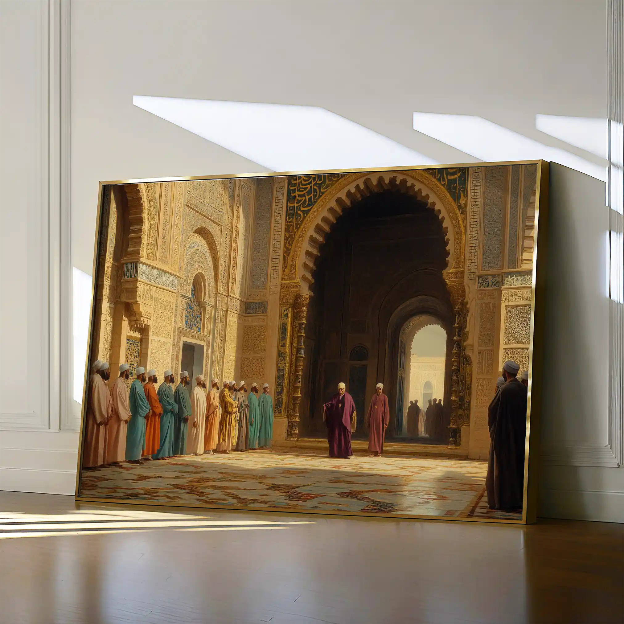 Orientalist 116 Canvas Art 60 x 40 cm / Black