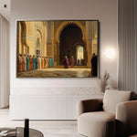 Orientalist 116 Canvas Art 60 x 40 cm / Black