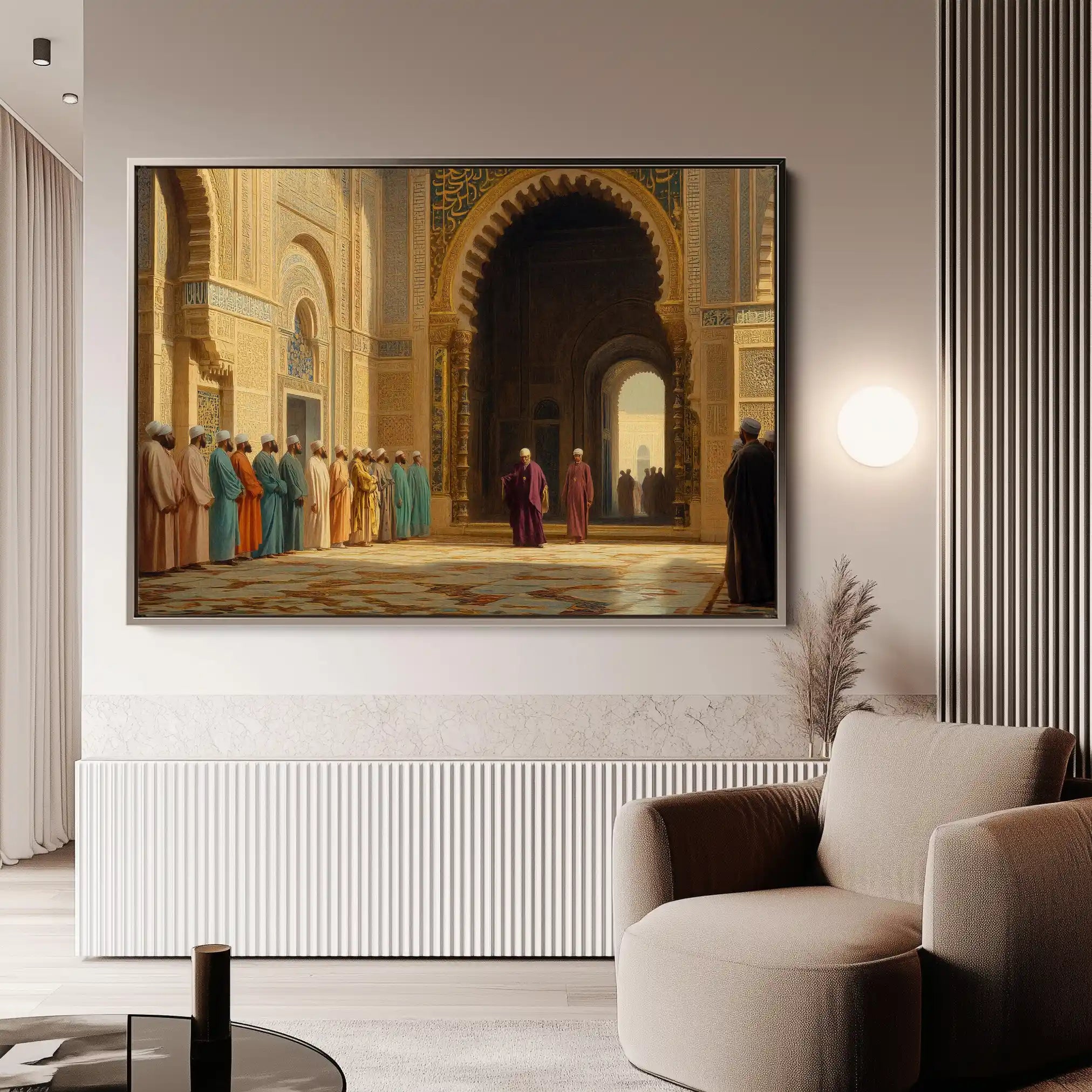 Orientalist 116 Canvas Art 60 x 40 cm / Black