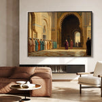 Orientalist 116 Canvas Art 60 x 40 cm / Black