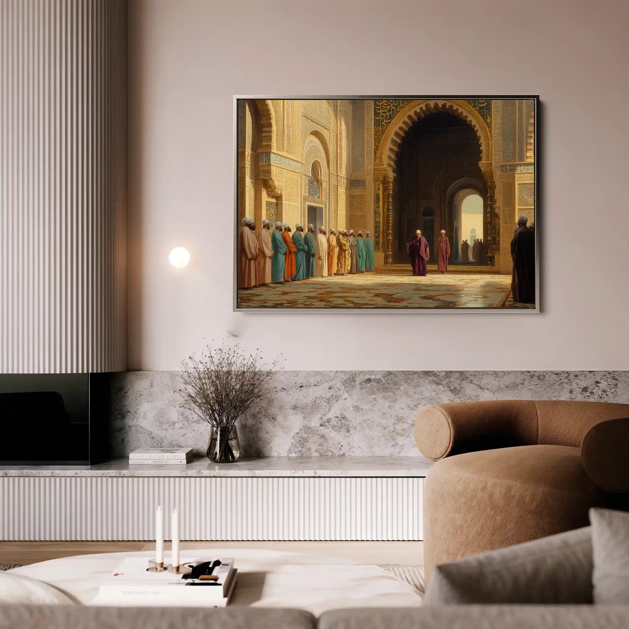 Orientalist 116 Canvas Art 60 x 40 cm / Black