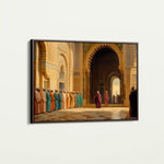 Orientalist 116 Canvas Art 60 x 40 cm / Black