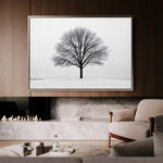 Floral 1161 Canvas Art 60 x 40 cm / Black