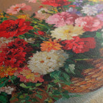 Floral 1166 Canvas Art 60 x 40 cm / Black