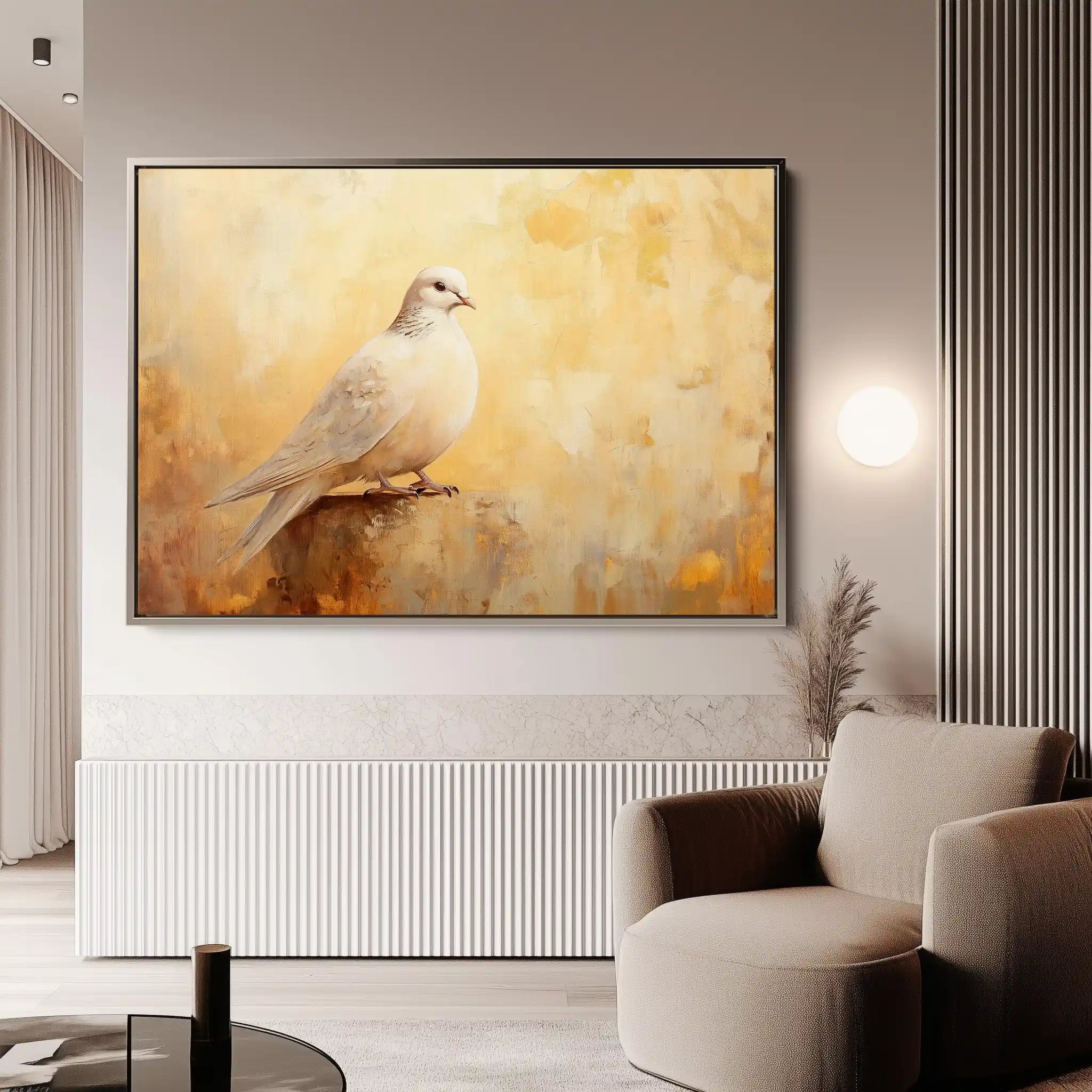 Animals 117 Canvas Art 60 x 40 cm / Black