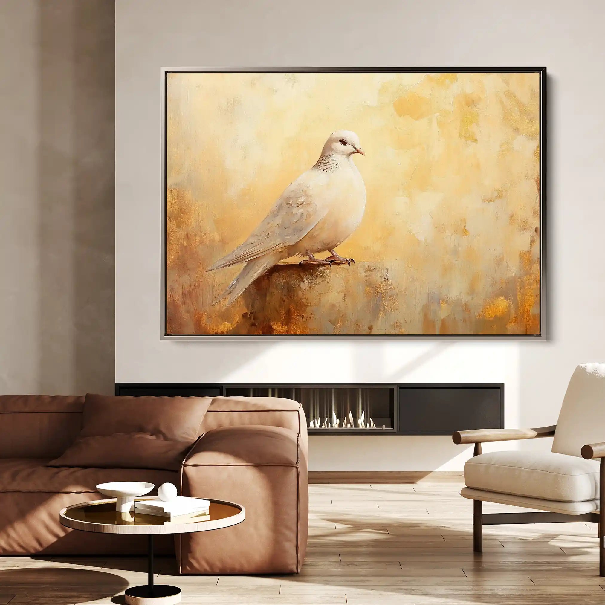 Animals 117 Canvas Art 60 x 40 cm / Black