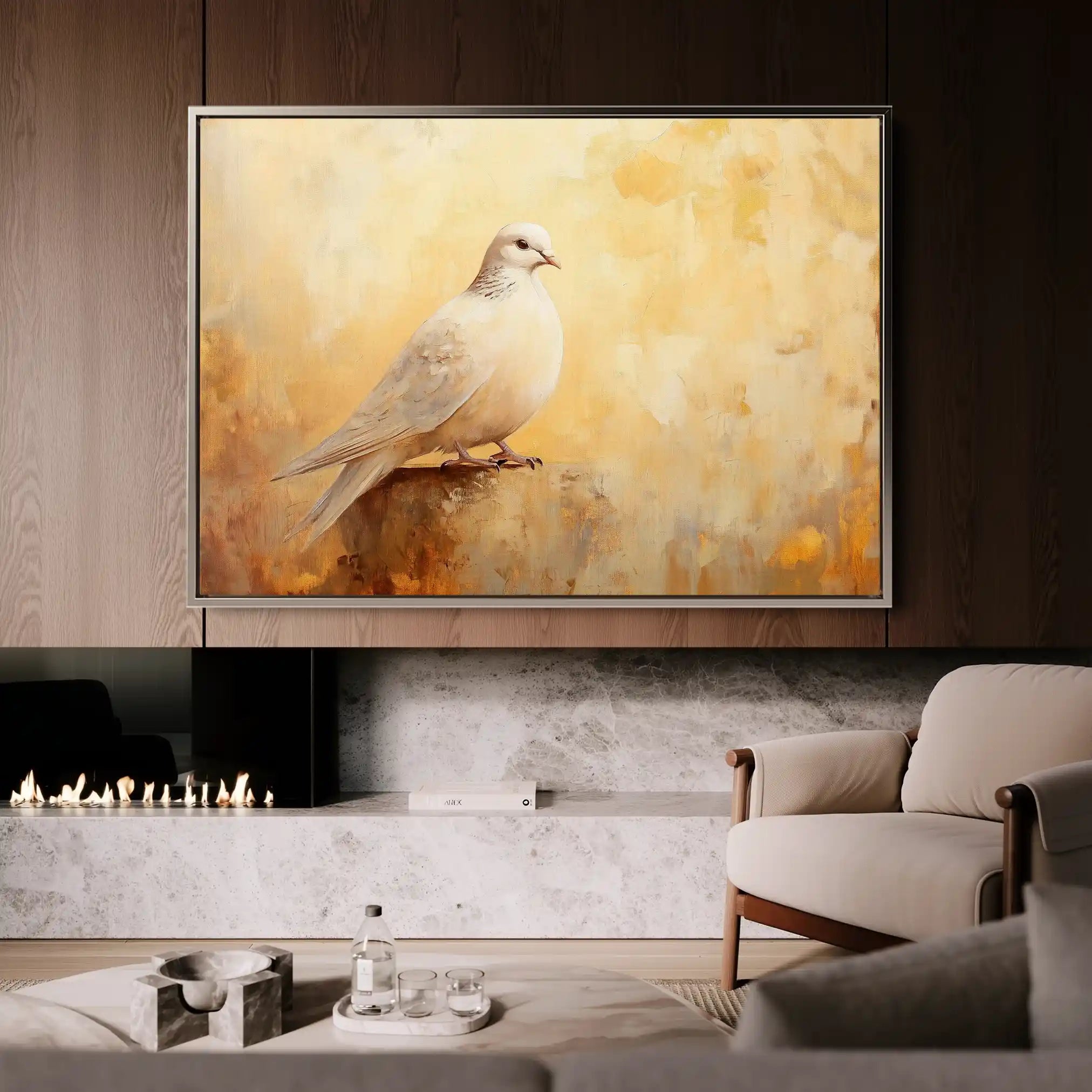 Animals 117 Canvas Art 60 x 40 cm / Black
