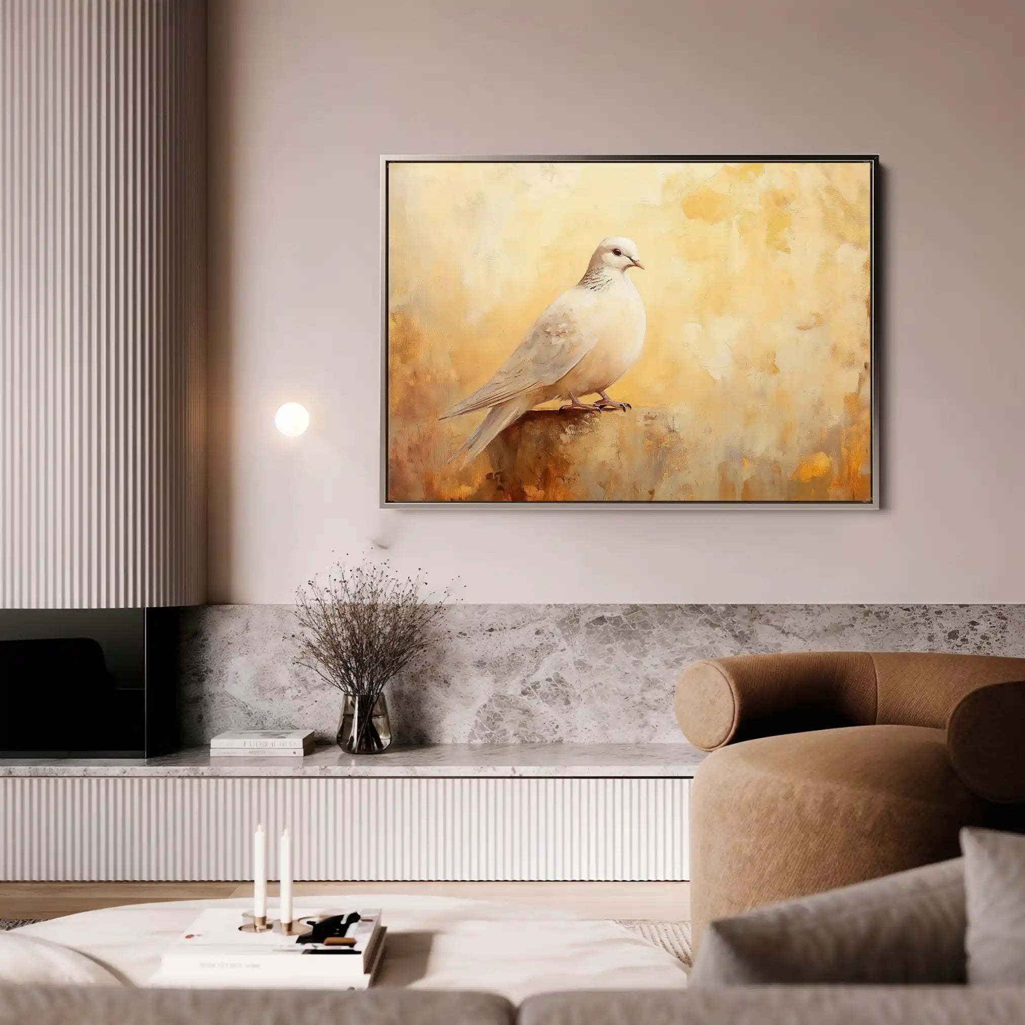 Animals 117 Canvas Art 60 x 40 cm / Black