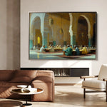 Orientalist 117 Canvas Art 60 x 40 cm / Black