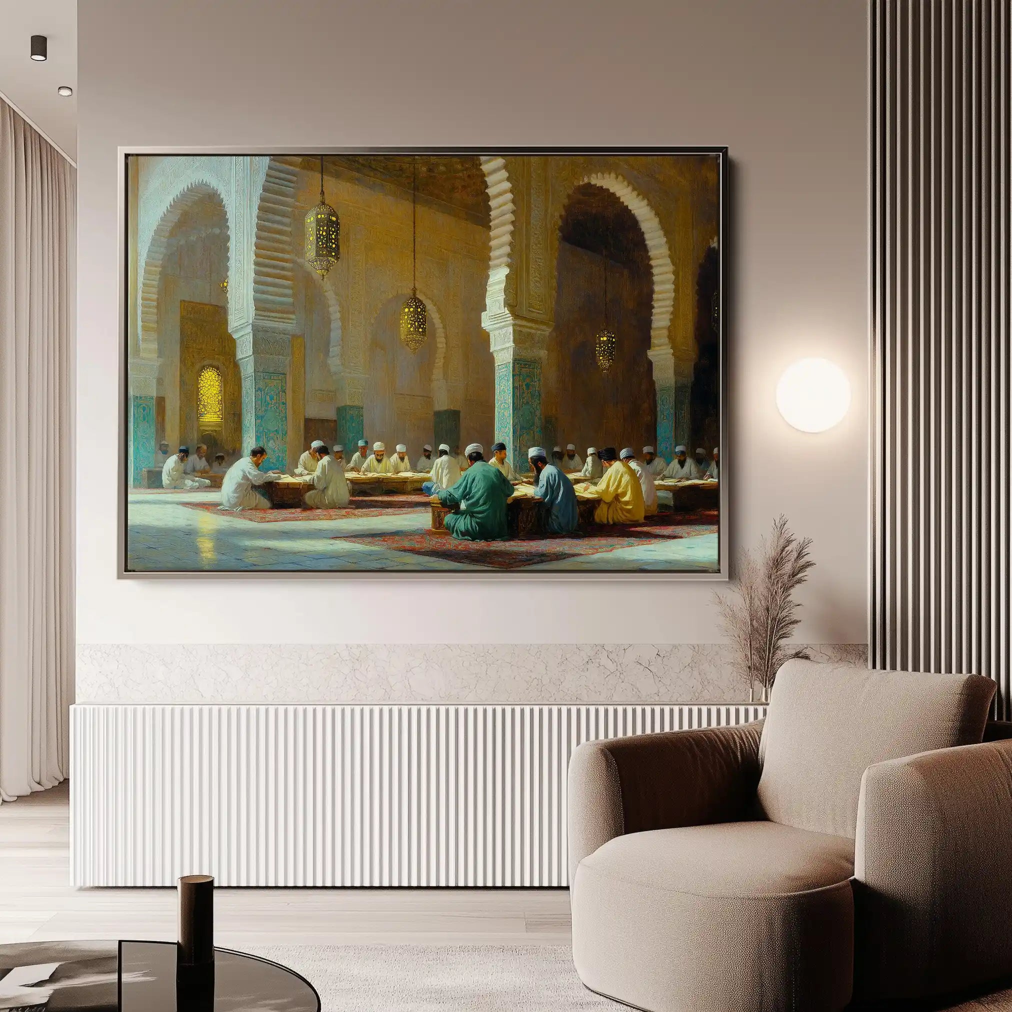Orientalist 117 Canvas Art 60 x 40 cm / Black