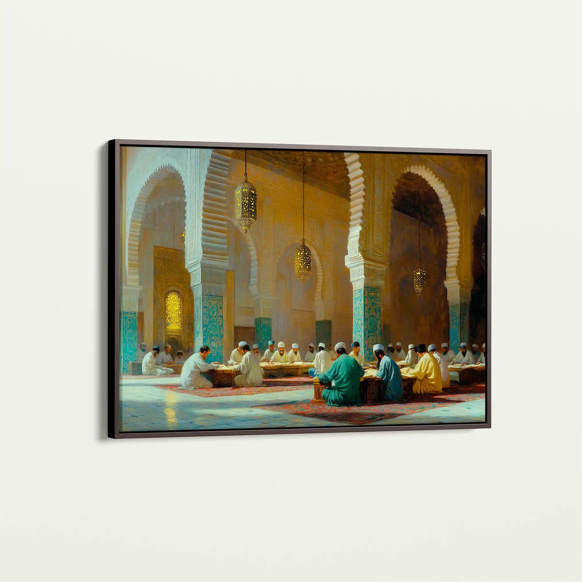 Orientalist 117 Canvas Art 60 x 40 cm / Black