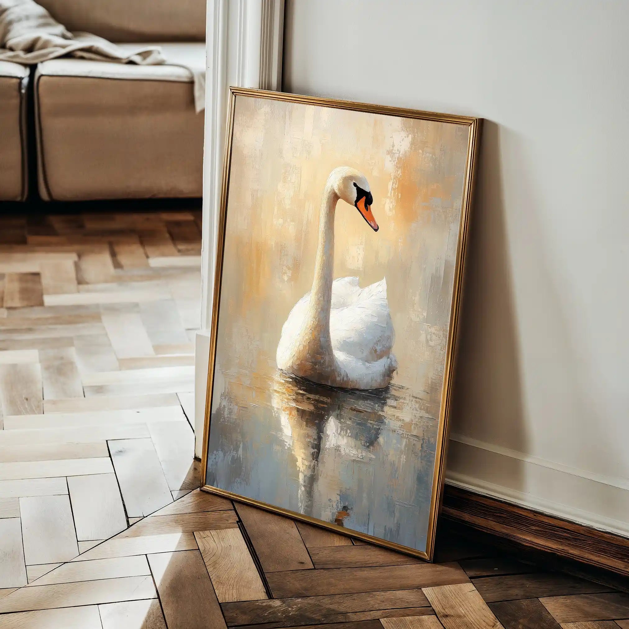 Animals 118 Canvas Art 60 x 40 cm / Black