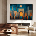 Orientalist 118 Canvas Art 60 x 40 cm / Black
