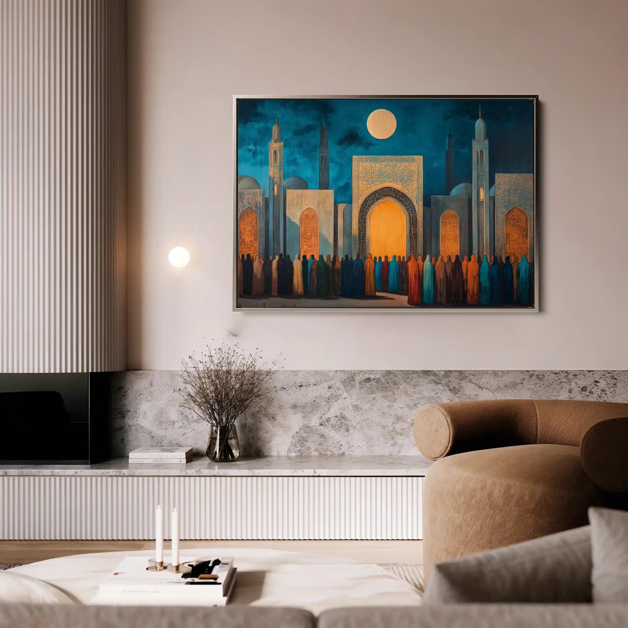 Orientalist 118 Canvas Art 60 x 40 cm / Black