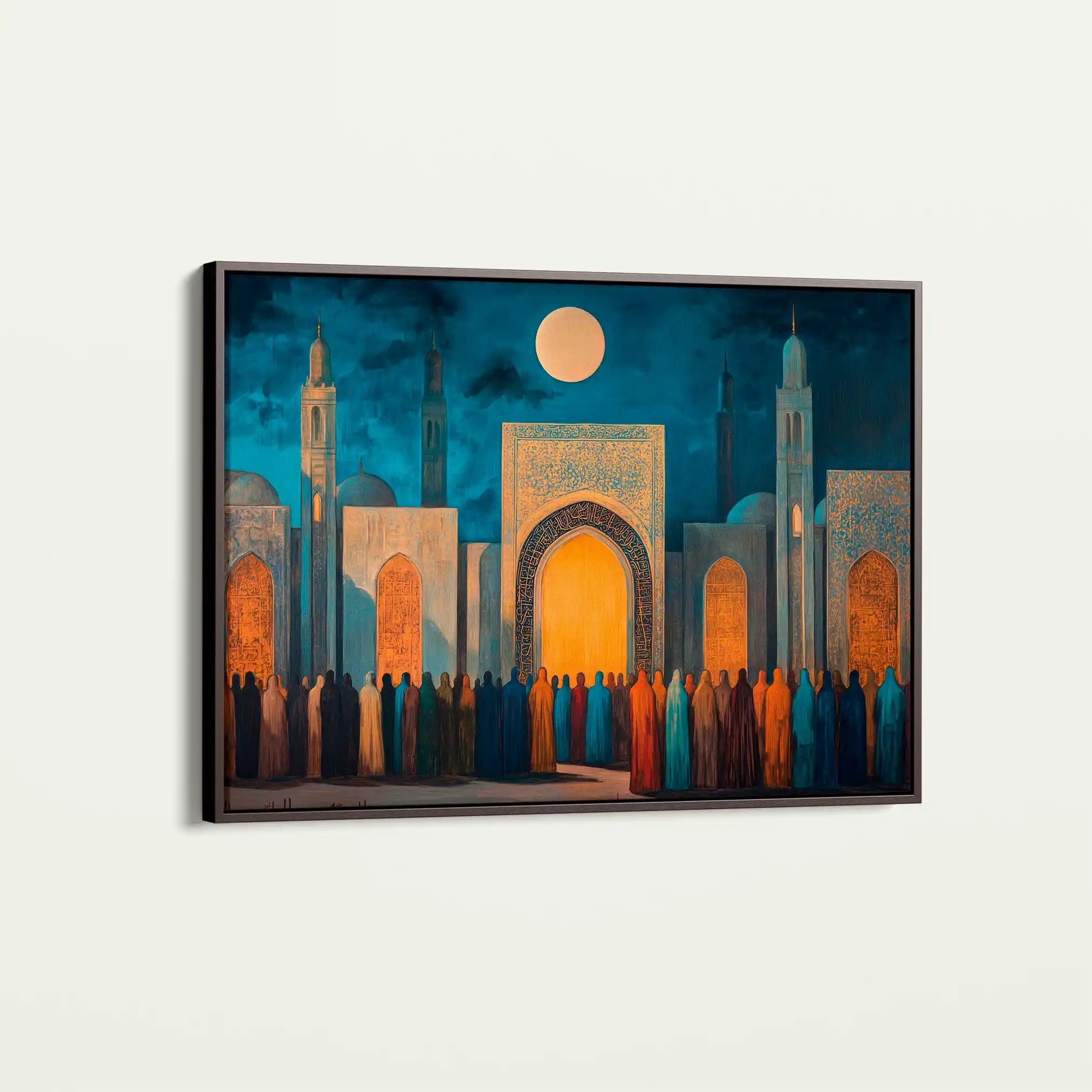 Orientalist 118 Canvas Art 60 x 40 cm / Black