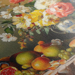 Floral 1188 Canvas Art 60 x 40 cm / Black