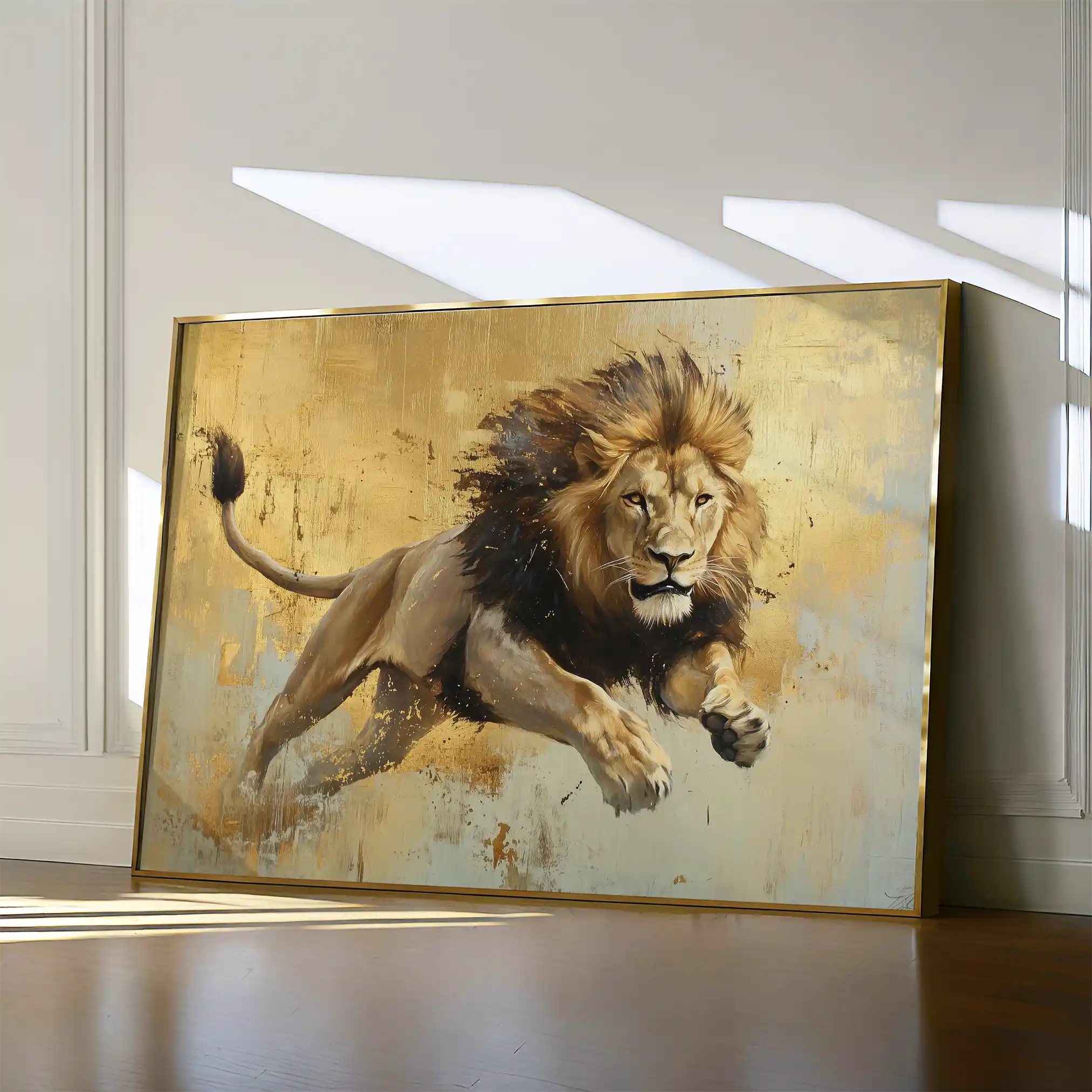 Animals 119 Canvas Art 60 x 40 cm / Black