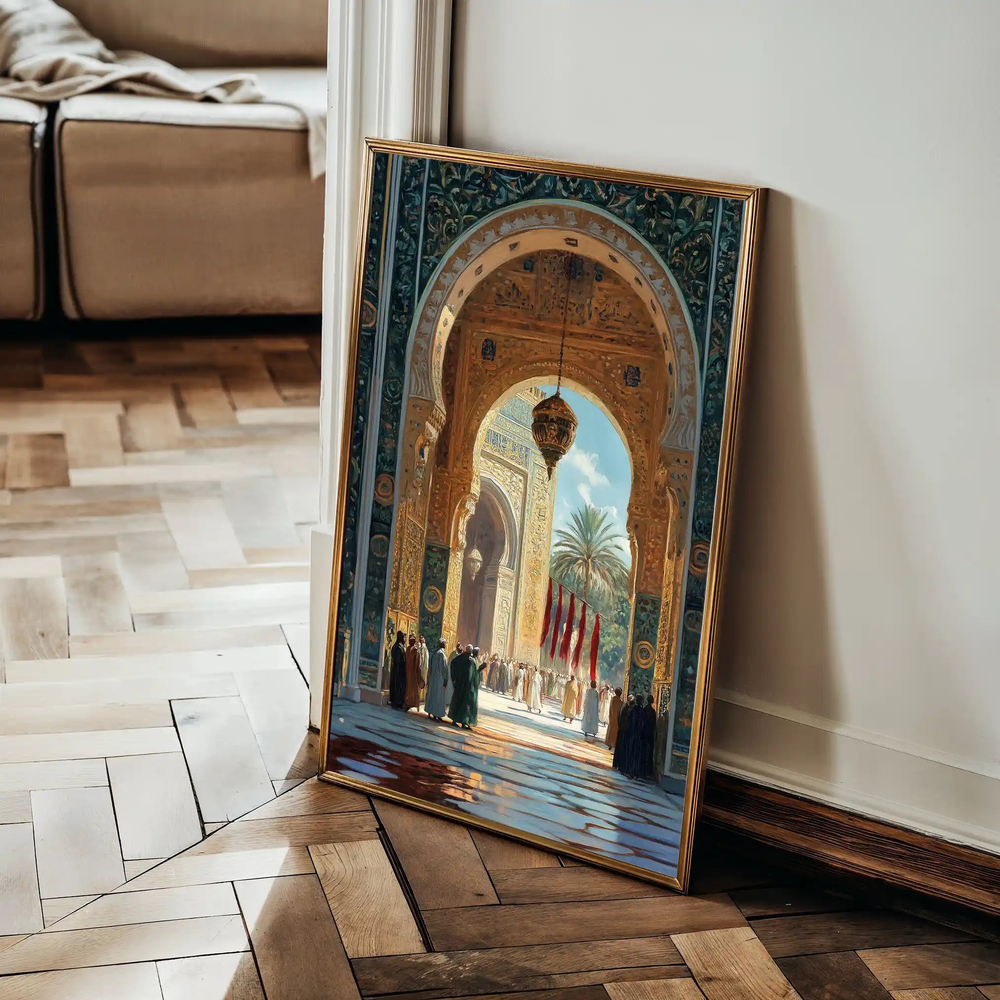 Orientalist 119 Canvas Art 60 x 40 cm / Black