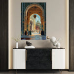 Orientalist 119 Canvas Art 60 x 40 cm / Black