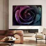 Floral 1195 Canvas Art 60 x 40 cm / Black