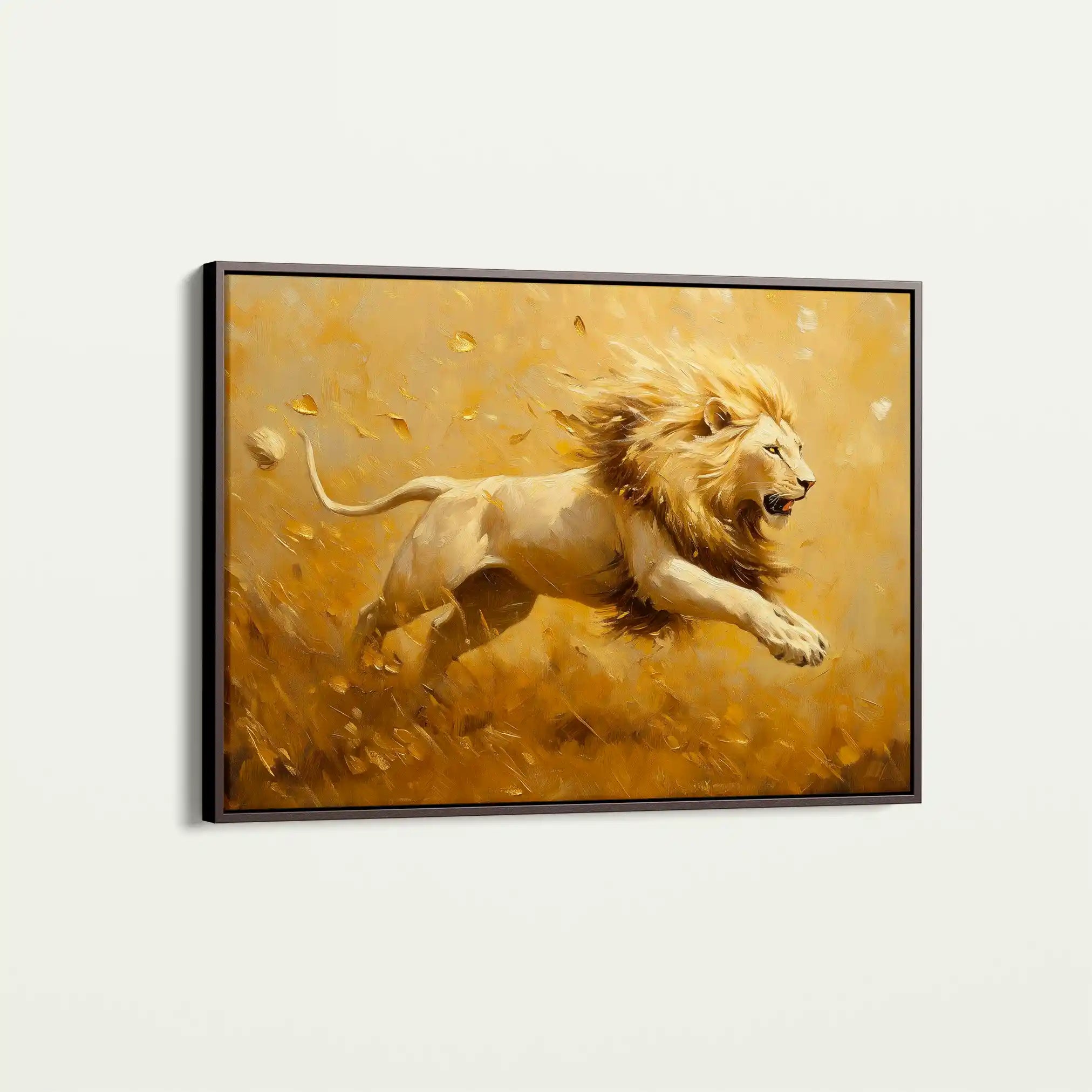 Animals 120 Canvas Art 60 x 40 cm / Black