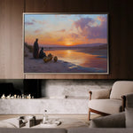 Orientalist 120 Canvas Art 60 x 40 cm / Black