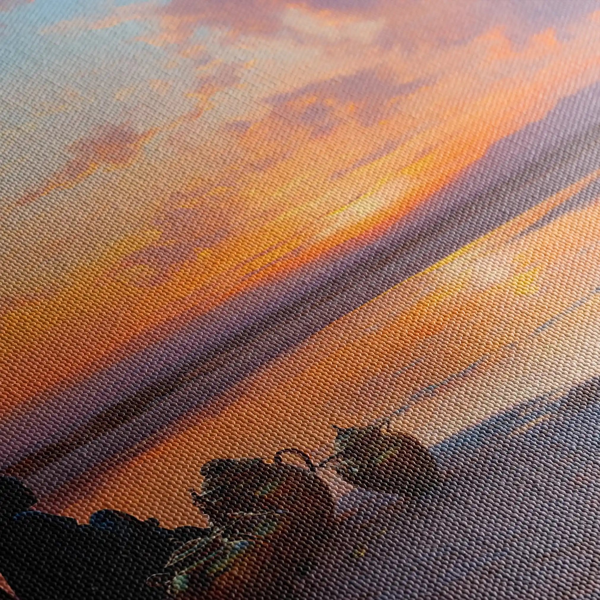 Orientalist 120 Canvas Art 60 x 40 cm / Black