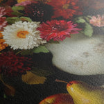 Floral 1217 Canvas Art 60 x 40 cm / Black