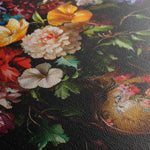 Floral 1219 Canvas Art 60 x 40 cm / Black