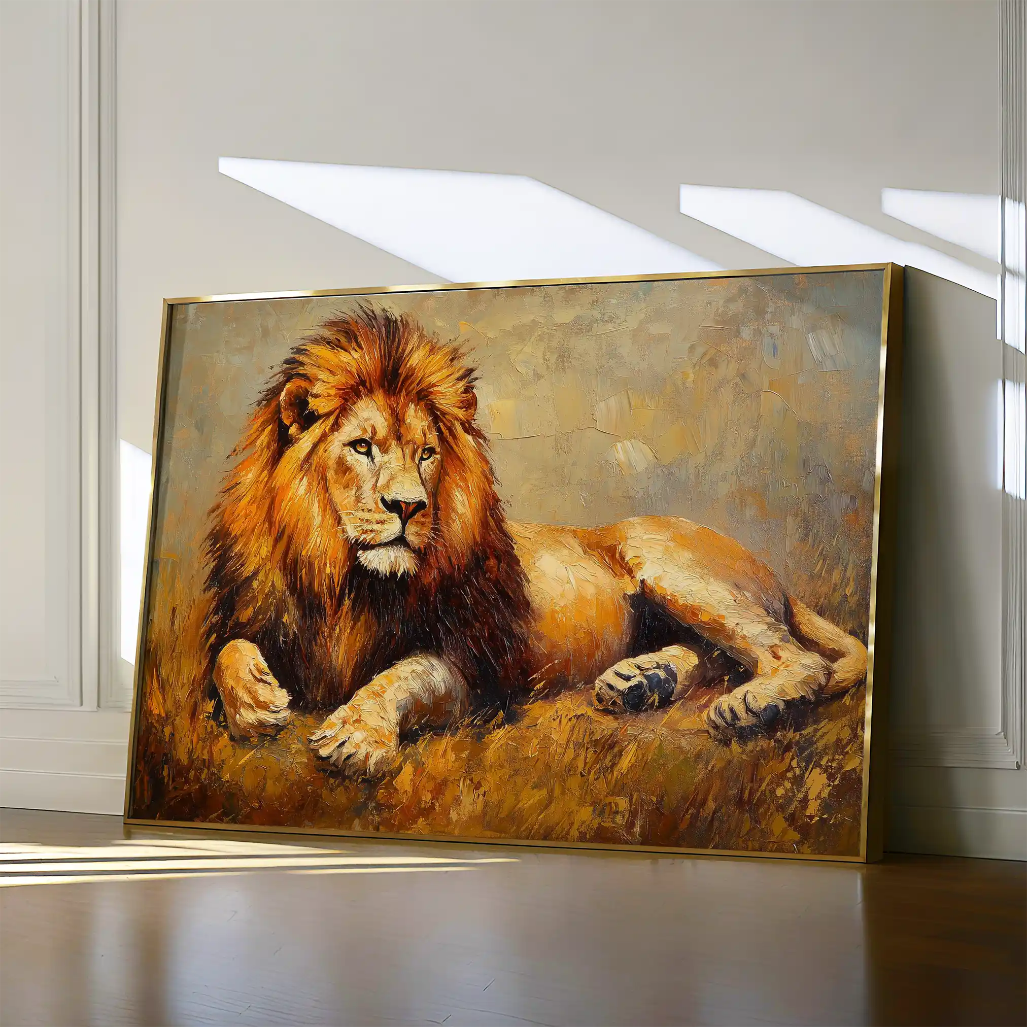 Animals 122 Canvas Art 60 x 40 cm / Black