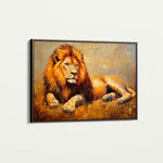 Animals 122 Canvas Art 60 x 40 cm / Black