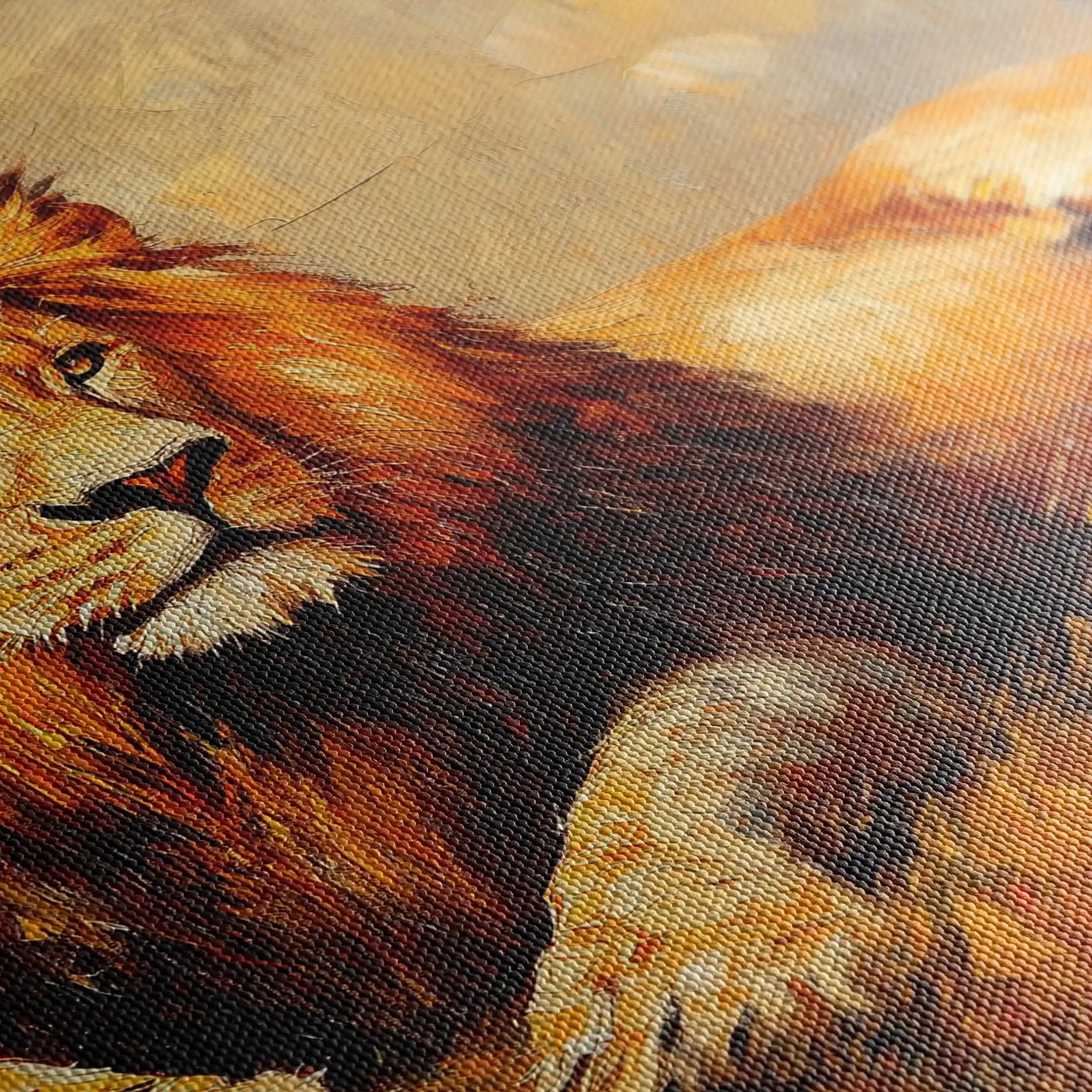 Animals 122 Canvas Art 60 x 40 cm / Black