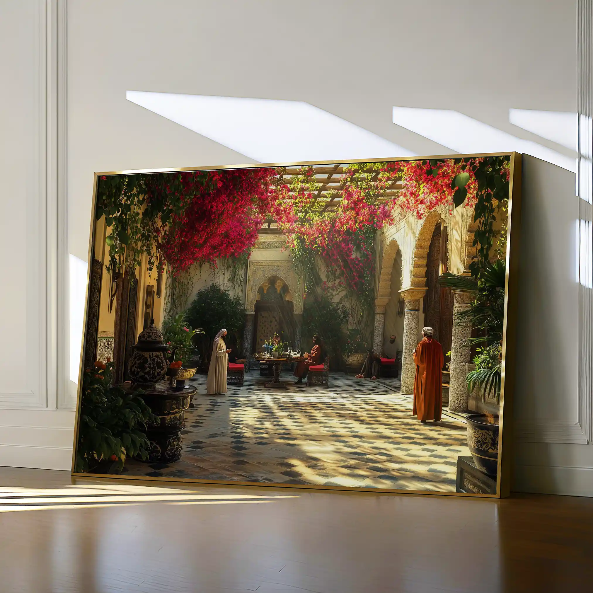 Orientalist 122 Canvas Art 60 x 40 cm / Black