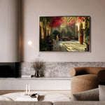 Orientalist 122 Canvas Art 60 x 40 cm / Black
