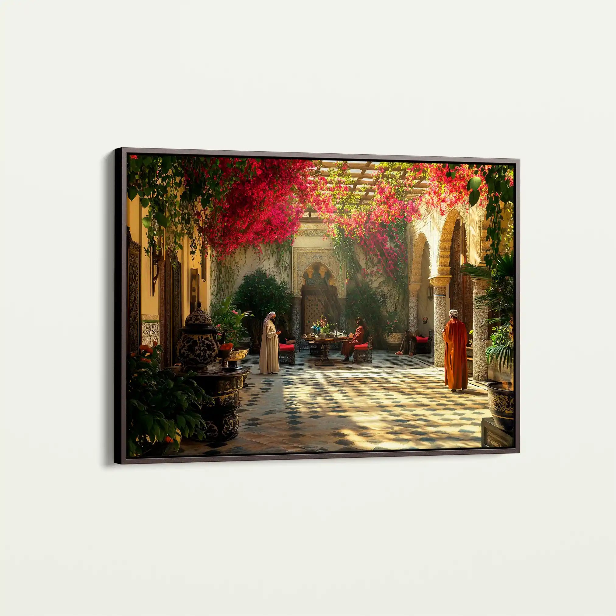Orientalist 122 Canvas Art 60 x 40 cm / Black