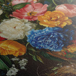 Floral 1223 Canvas Art 60 x 40 cm / Black