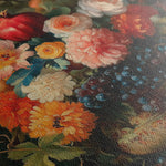 Floral 1228 Canvas Art 60 x 40 cm / Black