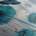 Floral 1235 Canvas Art 60 x 40 cm / Black