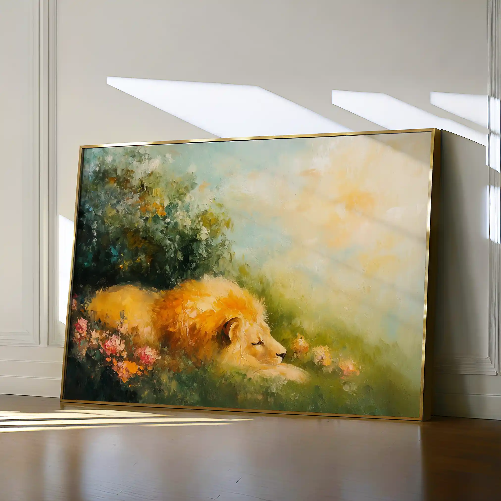 Animals 124 Canvas Art 60 x 40 cm / Black