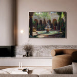Orientalist 124 Canvas Art 60 x 40 cm / Black