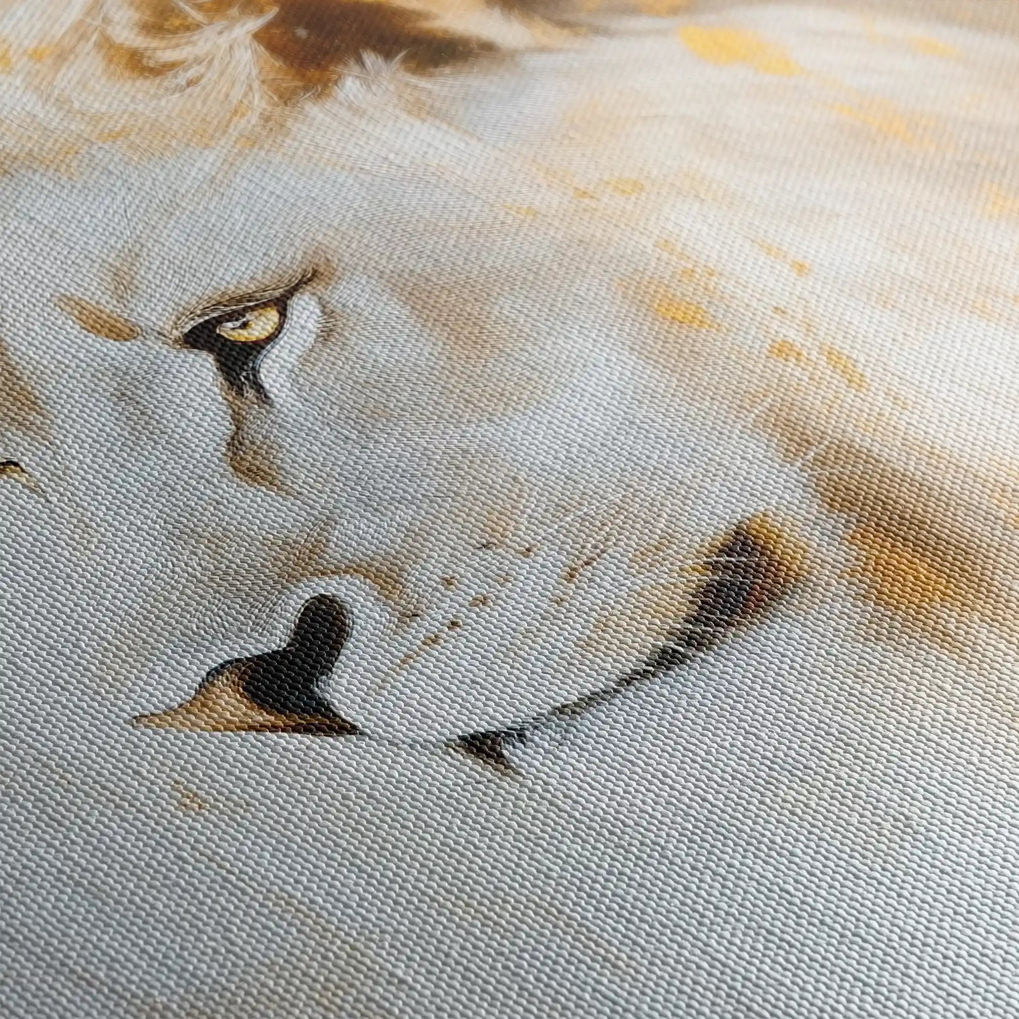 Animals 125 Canvas Art 60 x 40 cm / Black