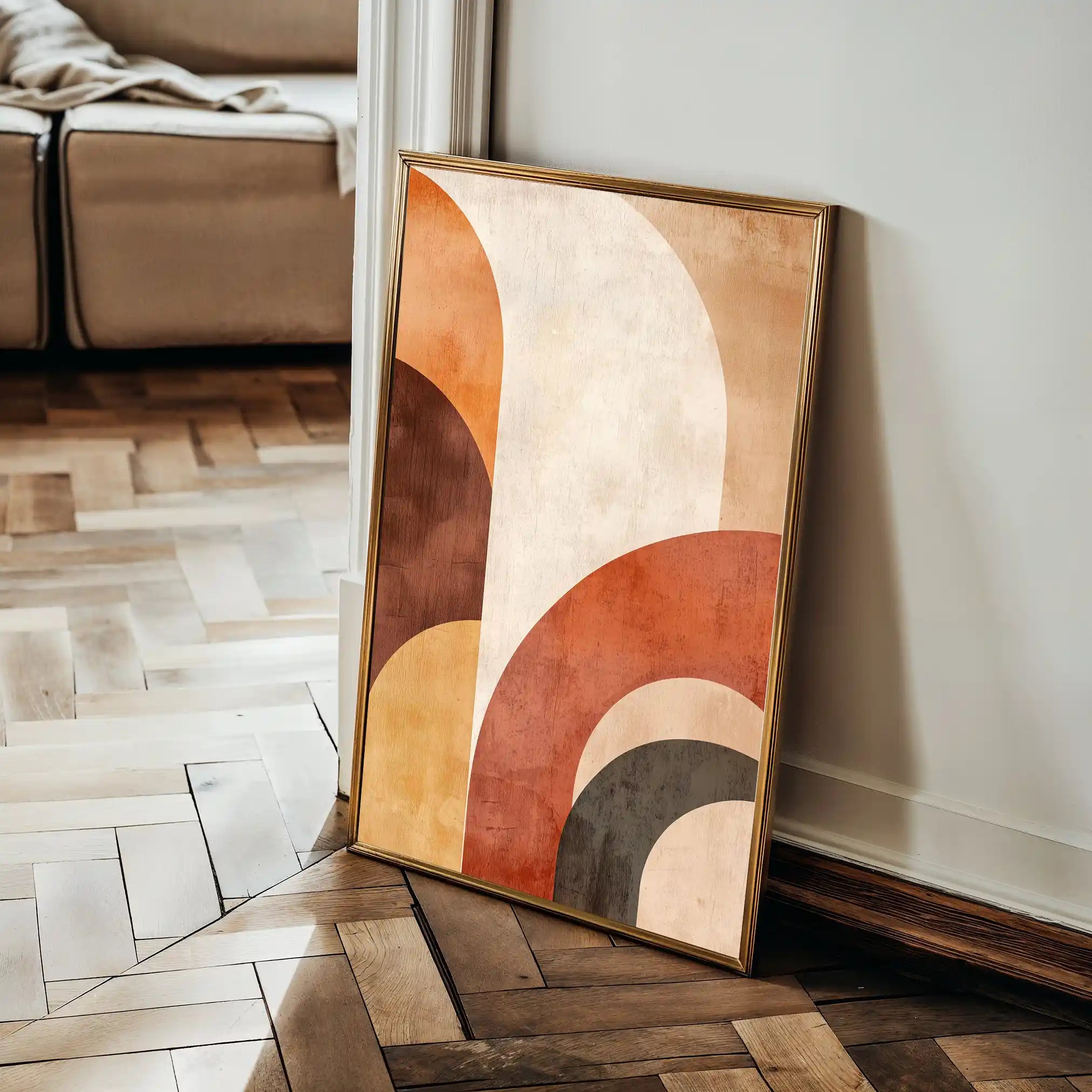 Boho 125 Canvas Art 60 x 40 cm / Black