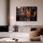 Orientalist 125 Canvas Art 60 x 40 cm / Black