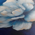 Floral 1259 Canvas Art 60 x 60 cm / Black