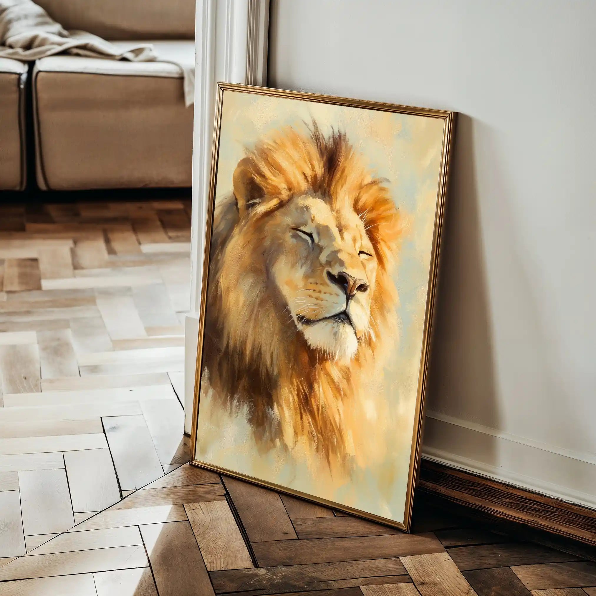 Animals 126 Canvas Art 60 x 40 cm / Black