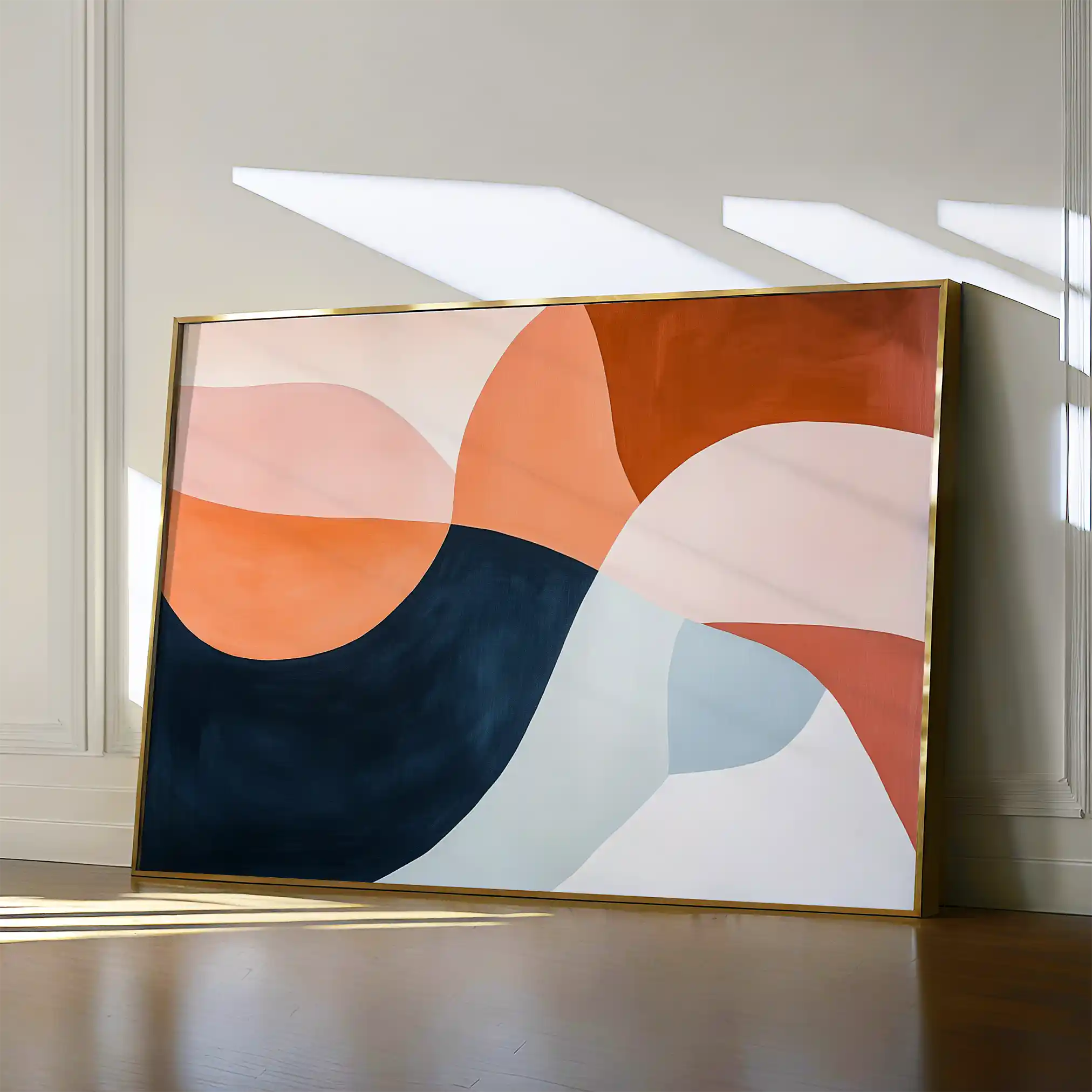 Boho 126 Canvas Art 60 x 40 cm / Black