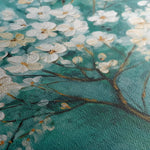 Floral 126 Canvas Art 60 x 40 cm / Black