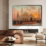 Orientalist 126 Canvas Art 60 x 40 cm / Black
